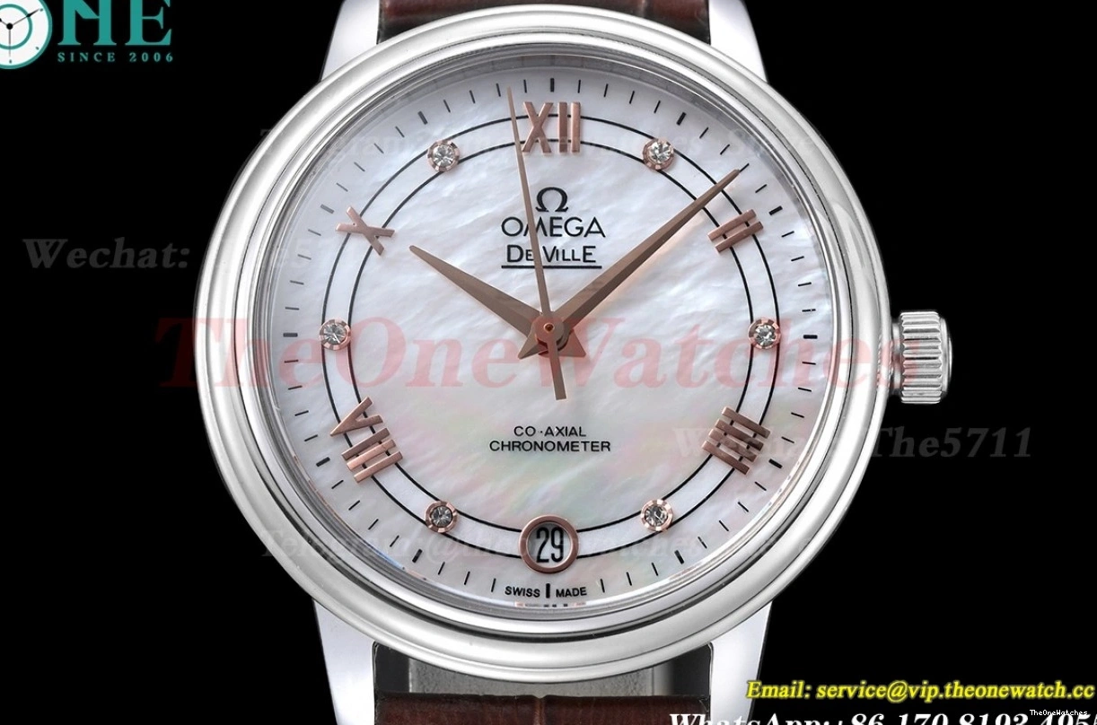 SS De Mop Ville MY8215 LE 32.7mm GDF Dial Ladies 0423